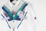 Vintage Sergio Tacchini Polo T-Shirt Medium