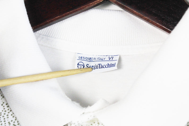 Vintage Sergio Tacchini Polo T-Shirt Medium