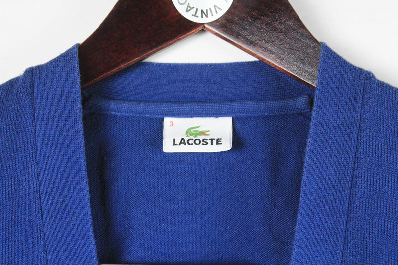 Vintage Lacoste Cardigan Medium