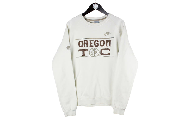 Vintage Nike Sweatshirt Medium / Large 00s Oregon TOC retro crewneck sport style jumper 00s