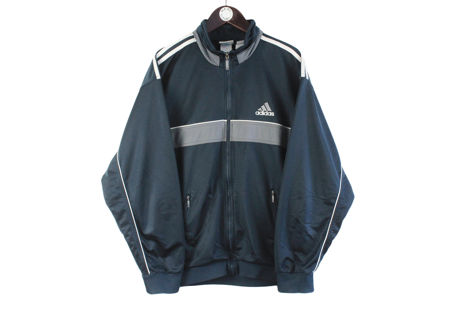 Vintage Adidas Track Jacket XLarge – dla dushy