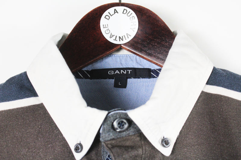 Vintage Gant Rugby Shirt Medium / Large