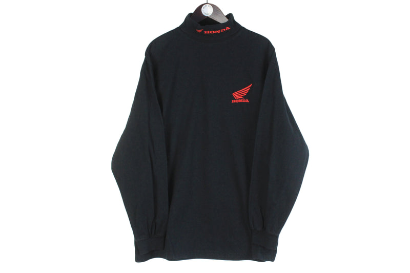 Vintage Honda Turtleneck Sweatshirt XLarge