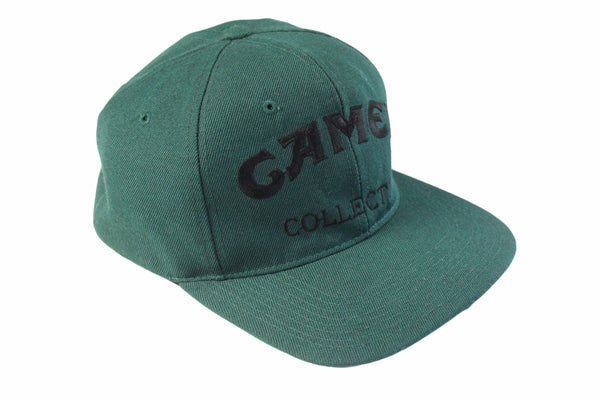 Vintage Camel Cap made in Korea snapback green collection cigarettes big logo 90s racing Formula 1 hat