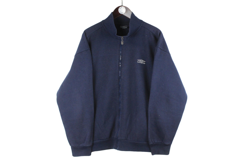 Vintage Umbro Sweatshirt Full Zip XLarge