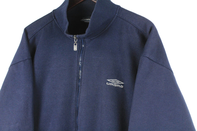 Vintage Umbro Sweatshirt Full Zip XLarge