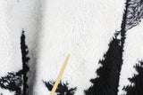 Vintage Animal Print Fleece Full Zip Medium