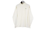 Vintage Lacoste Turtleneck Sweatshirt XLarge