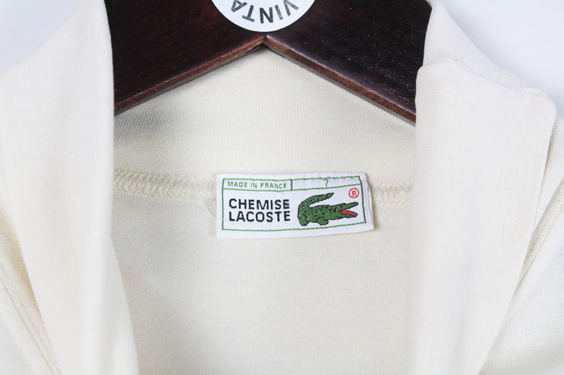 Vintage Lacoste Turtleneck Sweatshirt XLarge