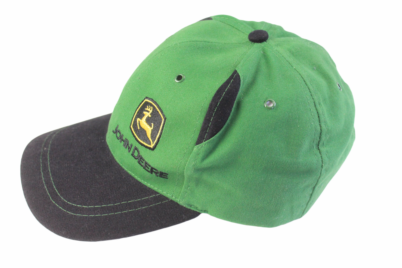 John Deere Men's 100 Year Anniversary Cap - Green, 100% Cotton, Adjustable, Embroidered Limited Edition Hat - View #5