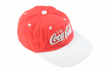Vintage Coca-Cola Cap red big logo 90s USA style hat