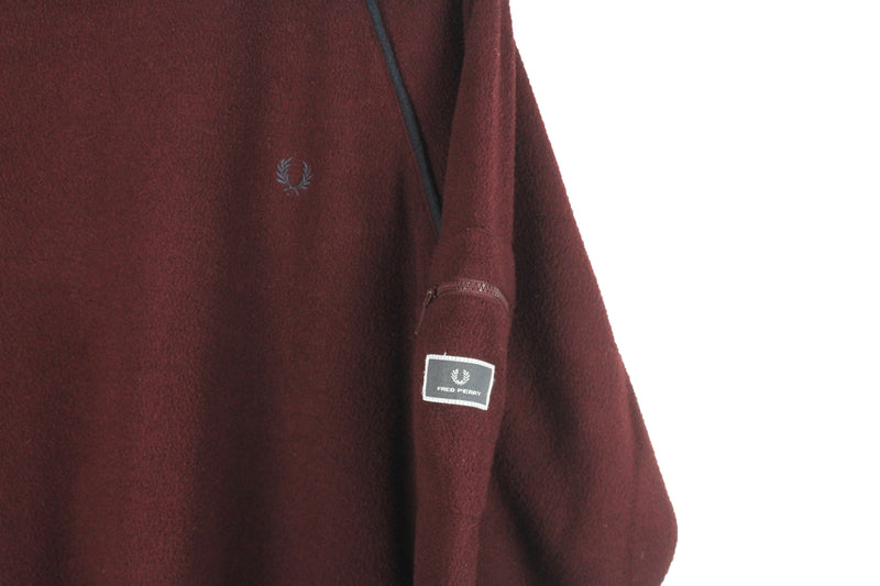 Vintage Fred Perry Fleece Sweatshirt XLarge