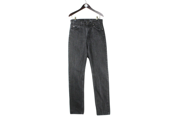 Vintage Levi's 505 Jeans W 33 L 36 black 90s retro denim pants made in USA 