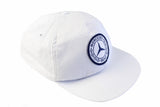 Vintage Mercedes-Benz Cap white big logo 90s retro sport hat racing formula 1 F1 style cap