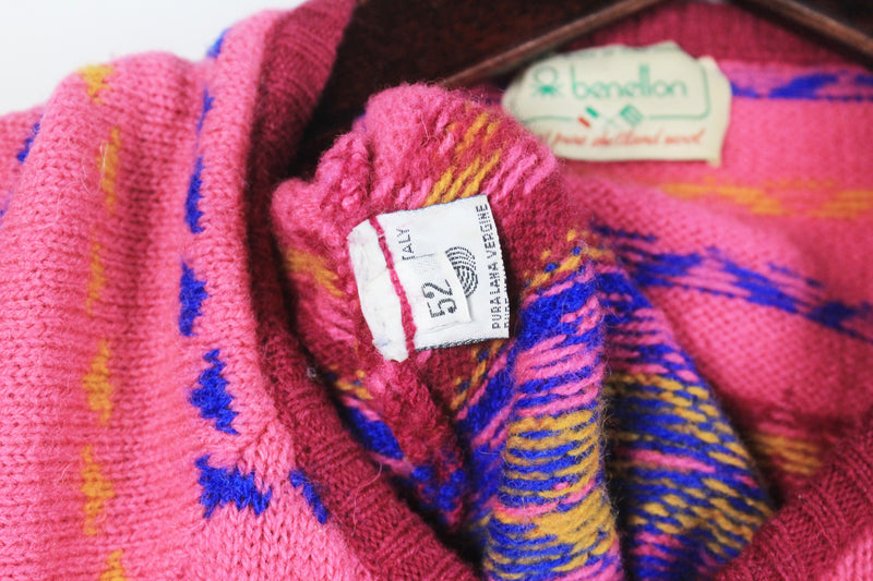 Vintage United Colors of Benetton Cardigan Sweater Women's Large