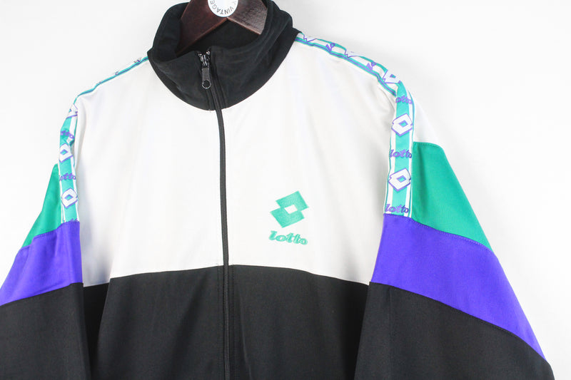 Vintage Lotto Track Jacket Medium