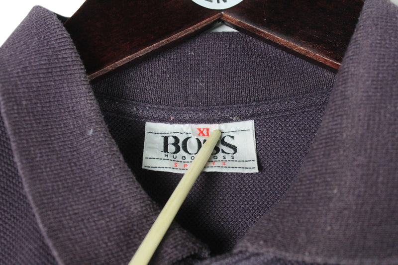 Vintage Hugo Boss Long Sleeve T-Shirt XLarge