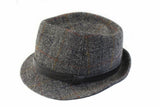 Vintage Harris Tweed Fedora Hat