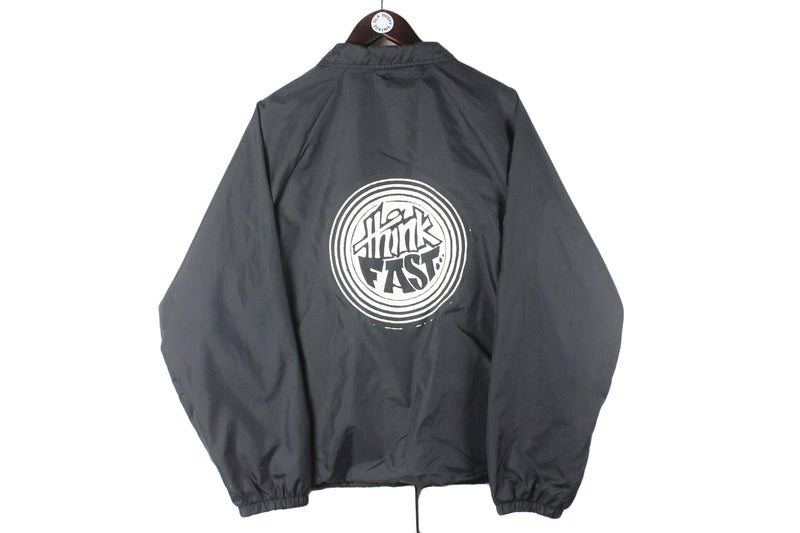 Vintage Think Fast Coach Jacket Large