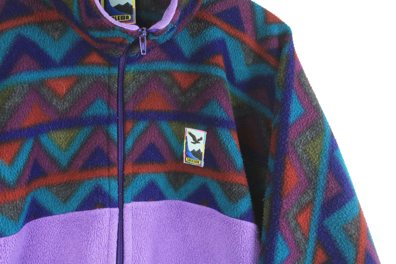 Vintage Salewa Fleece Full Zip Large