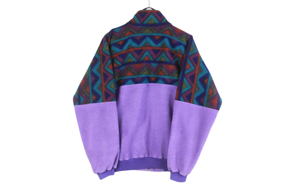 Vintage Salewa Fleece Full Zip Large