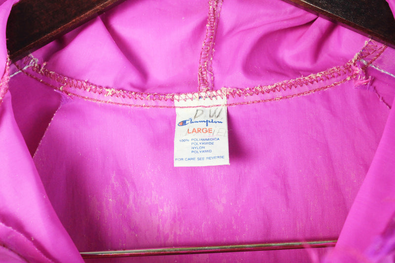 Vintage Champion Anorak Jacket Large