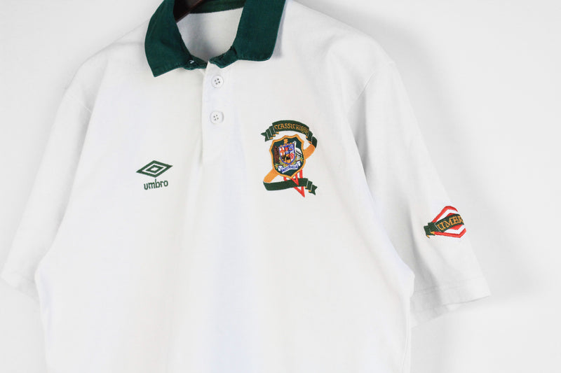 Vintage Australia Rugby Team Umbro Rugby Shirt Large