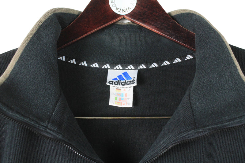 Vintage Adidas Sweatshirt 1/4 Zip XLarge