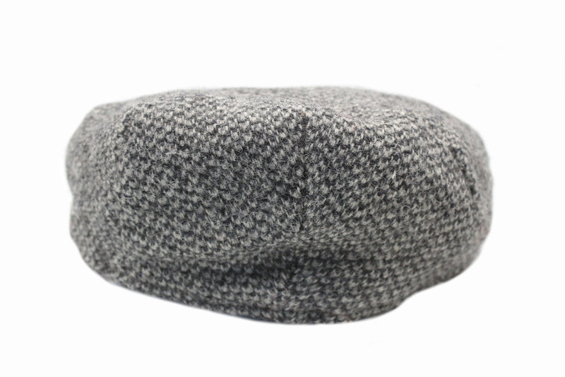 Vintage Harris Tweed Newsboy Cap