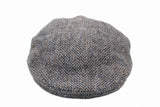 Vintage Harris Tweed Newsboy Cap