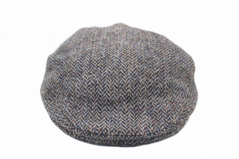 Vintage Harris Tweed Newsboy Cap