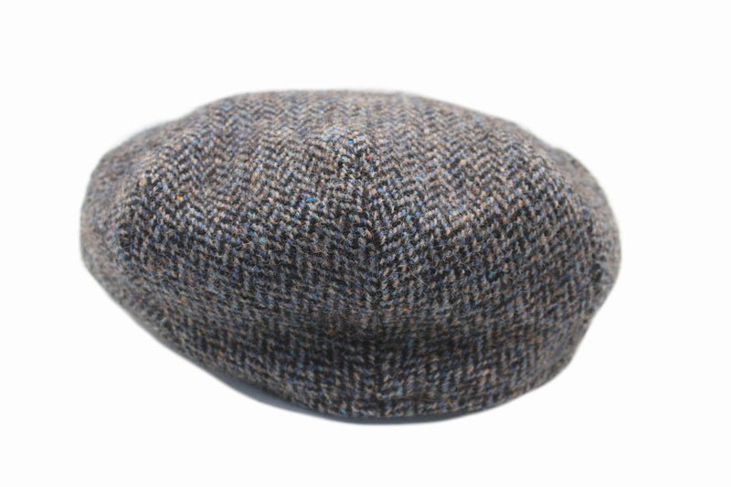 Vintage Harris Tweed Newsboy Cap