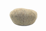 Vintage Harris Tweed Newsboy Cap