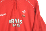 Vintage Wales Team 2007 Reebok Rugby Shirt Women's Small