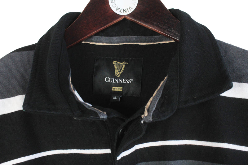 Vintage Guinness Rugby Shirt Large