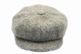 Vintage Harris Tweed Railroad Cap