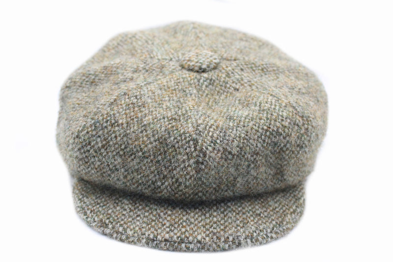 Vintage Harris Tweed Railroad Cap