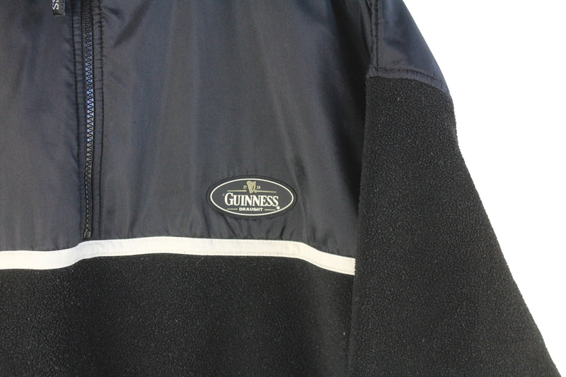 Vintage Guinness Fleece 1/4 Zip XLarge