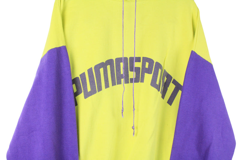 Vintage Puma Hoodie Large