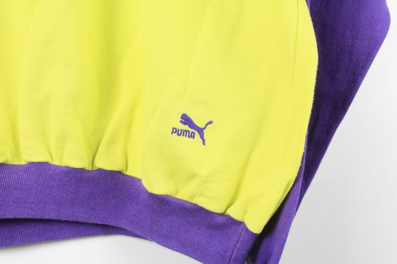 Vintage Puma Hoodie Large