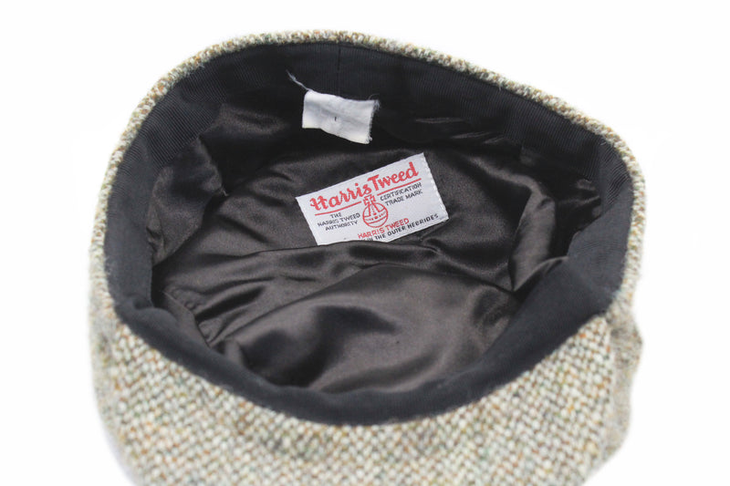 Vintage Harris Tweed Railroad Cap