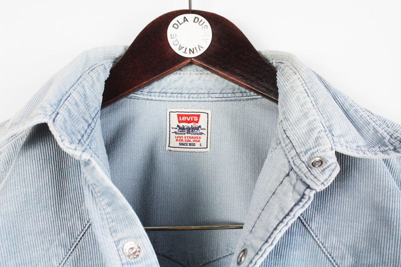 Vintage Levi's Corduroy Shirt Large