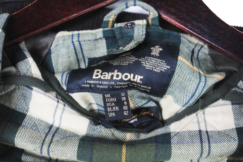 Vintage Barbour Waxed Jacket Women's UK 12