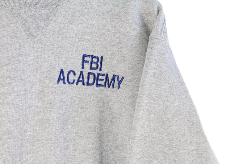 Vintage FBI Academy Sweatshirt Medium dla dushy