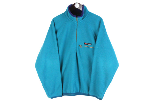 Vintage Berghaus Fleece Half Zip Large