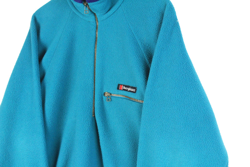 Vintage Berghaus Fleece Half Zip Large