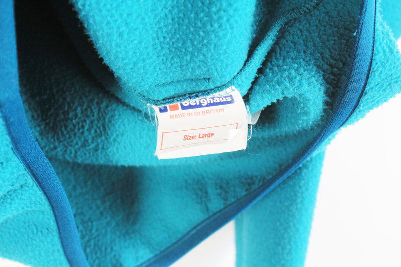 Vintage Berghaus Fleece Half Zip Large