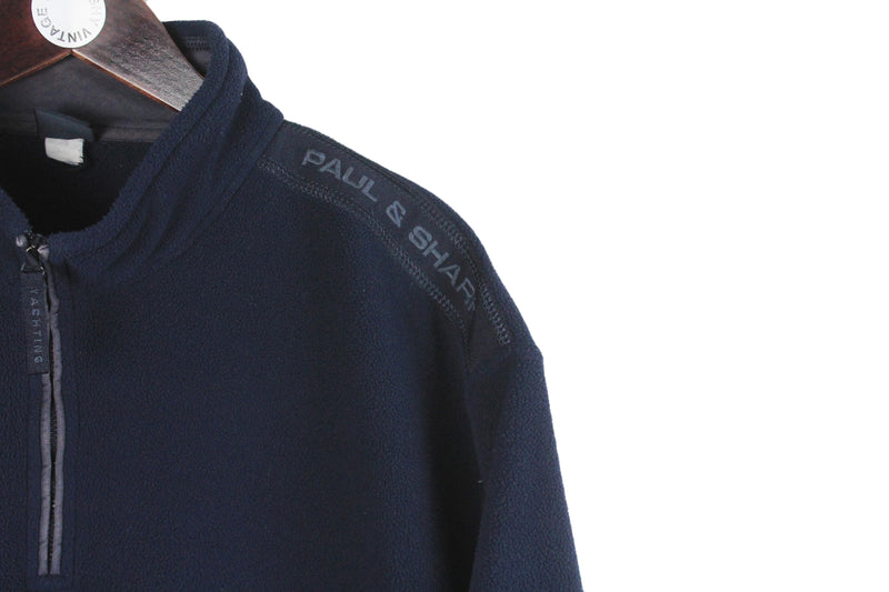 Vintage Paul & Shark Fleece 1/4 Zip XLarge