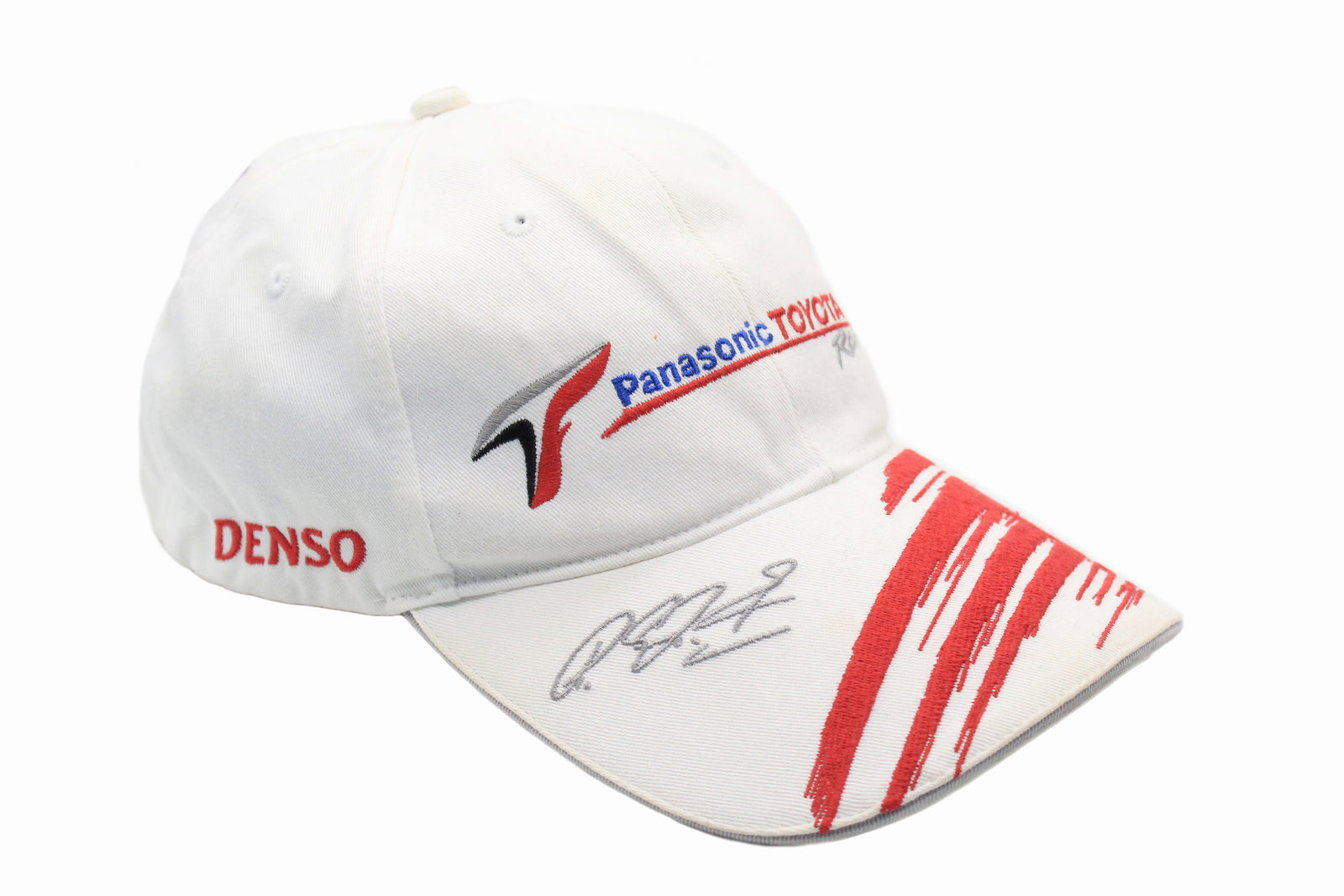 Vintage Panasonic Toyota Racing F1 Team Olivier Panis Cap – dla dushy