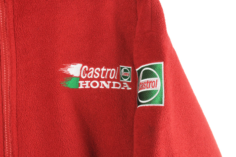 Vintage Honda Castrol Fleece Medium